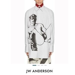 JW ANDERSON Tom of Finland Oversized Shirt